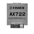 FISHER AX722 Manual de Servicio