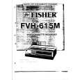 FISHER FVH615M Manual de Servicio