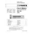 FISHER FVHP1340HV Manual de Servicio