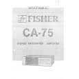FISHER CA75 Manual de Servicio