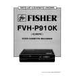 FISHER FVHP910 Manual de Servicio