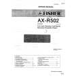 FISHER AXR502 Manual de Servicio