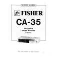FISHER CA35 Manual de Servicio