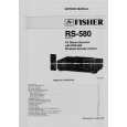 FISHER RS-580 Manual de Servicio