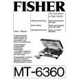 FISHER MT6360 Manual de Usuario