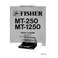 FISHER MT1250 Manual de Servicio