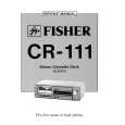 FISHER CR111 Manual de Servicio