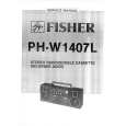FISHER PHW1407L Manual de Servicio
