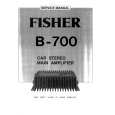 FISHER B700 Manual de Servicio