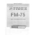 FISHER FM75 Manual de Servicio
