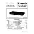 FISHER FM226/T Manual de Servicio