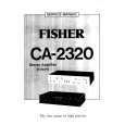 FISHER CA2320 Manual de Servicio