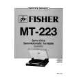 FISHER MT223 Manual de Servicio