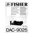 FISHER DAC9025 Manual de Usuario