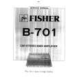 FISHER B701 Manual de Servicio